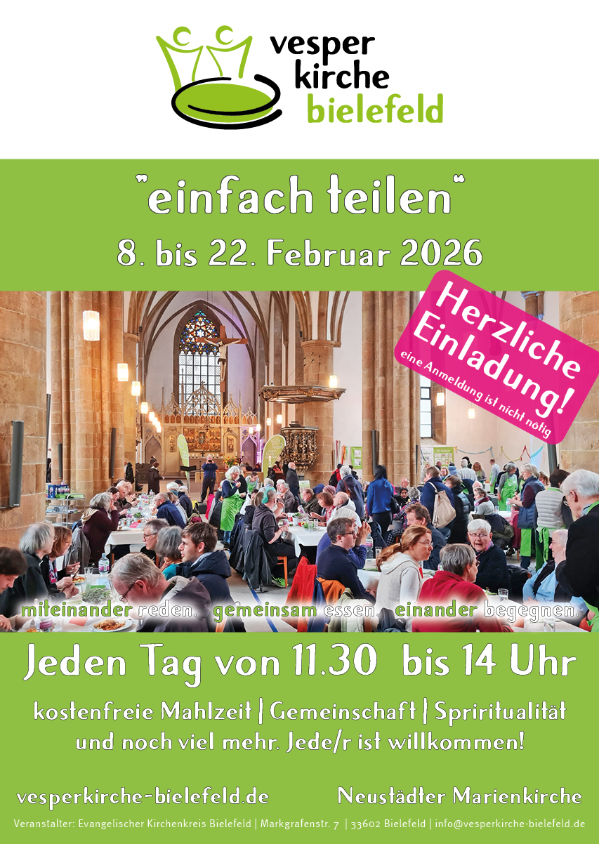 Plakat Vesperkirche 2026