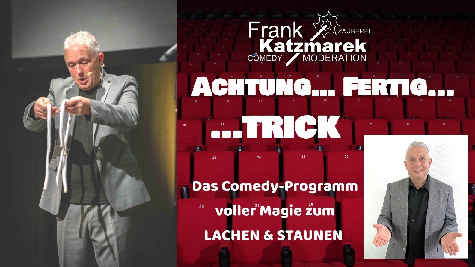 Achtung, fertig ... Trick! Zauberer Frank Kazmarek