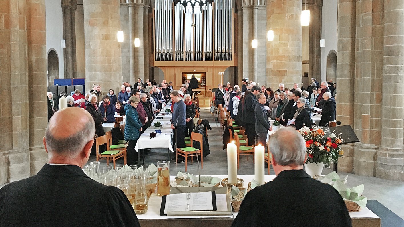 Gottedienst in der Vesperkirche Bielefeld
